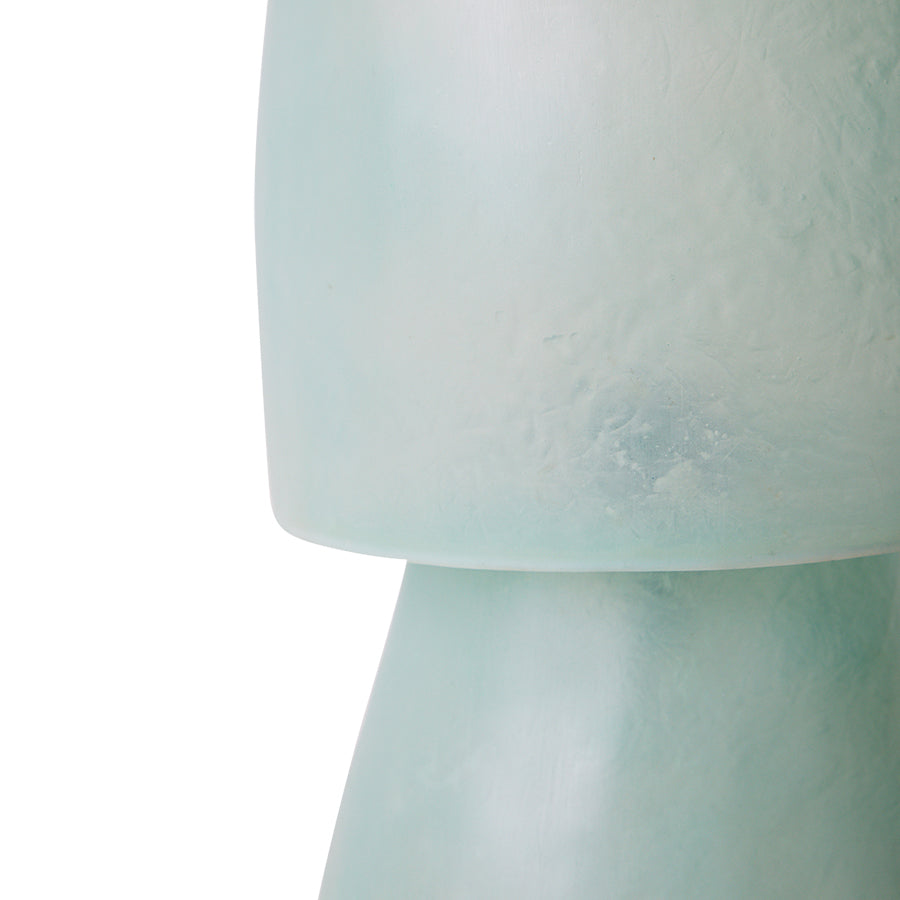 C-Création - Foza Table Lamp with Colored Glass and Retro Style - Orange