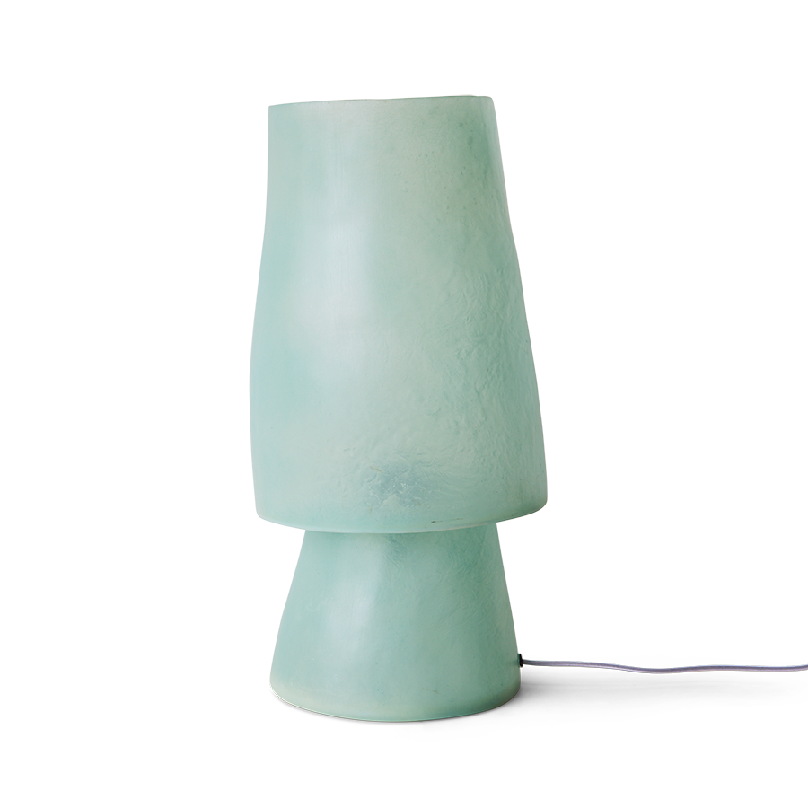 C-Création - Foza Table Lamp with Colored Glass and Retro Style - Orange