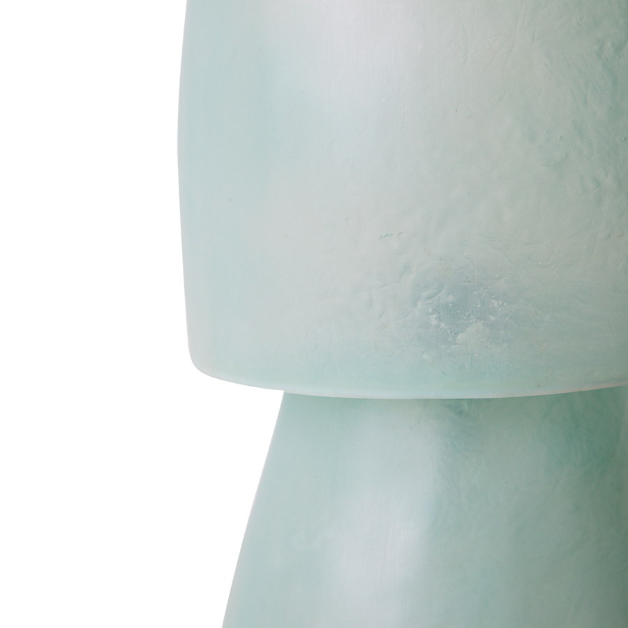 C-Création - Foza Table Lamp with Colored Glass and Retro Style - Orange