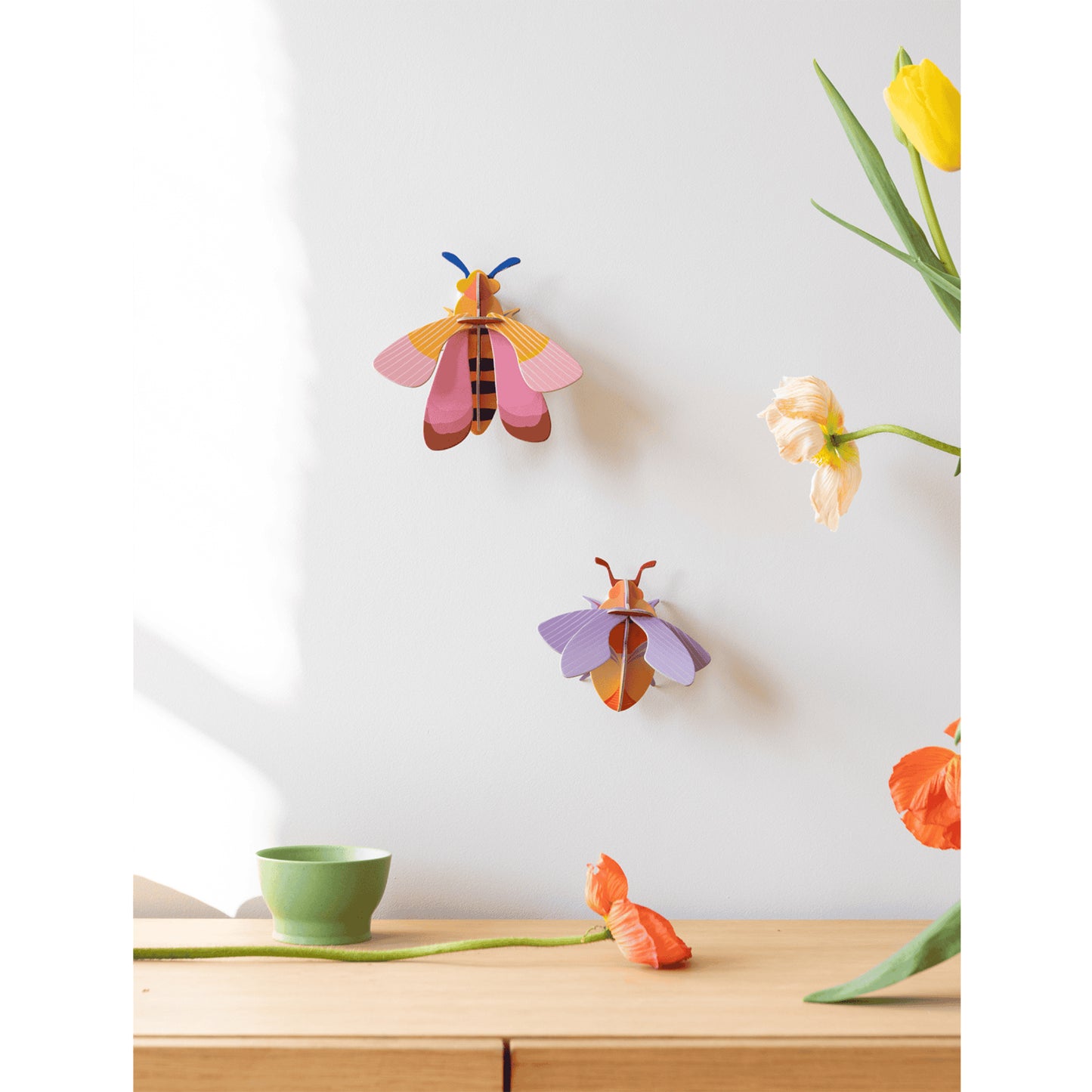 Studio ROOF - Wall Art - Pink Bee