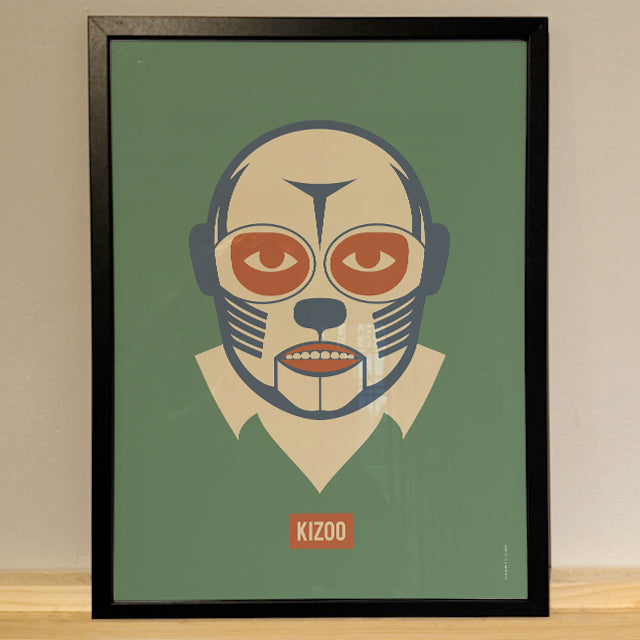 Poster "The survivor", art print