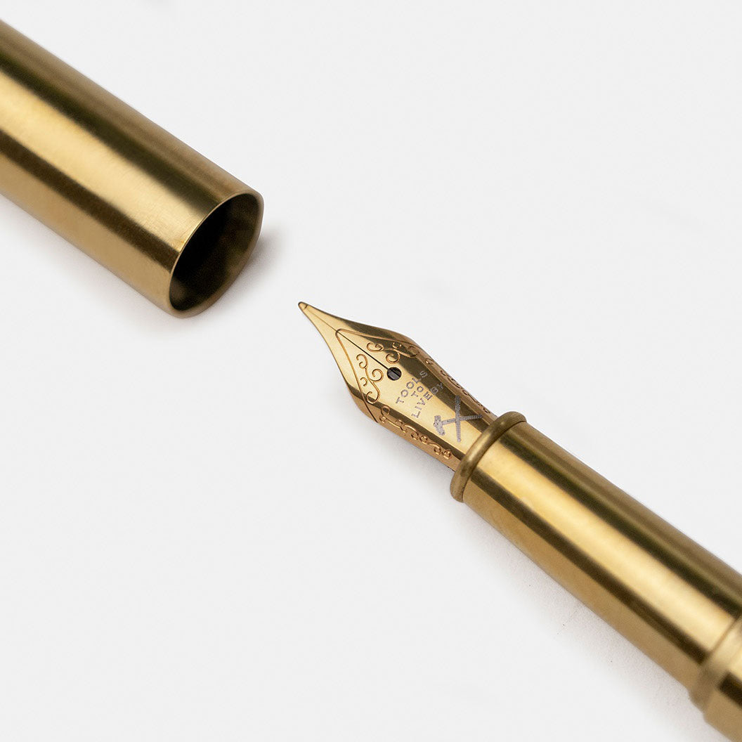 TOOLS to LIVEBY - CLASSIC FOUNTAIN PEN - Brass