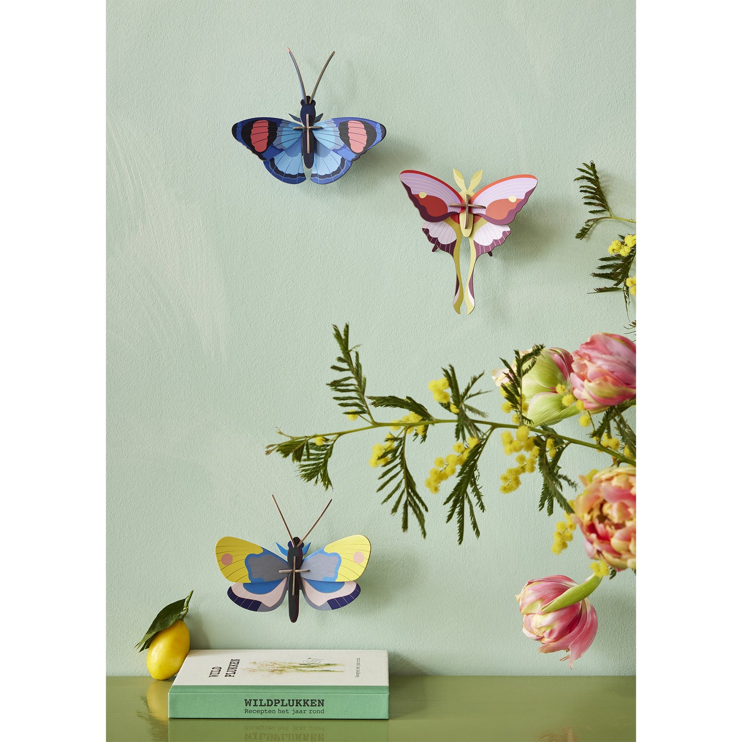 Studio ROOF - Wall Art - Yellow Monarch Butterfly