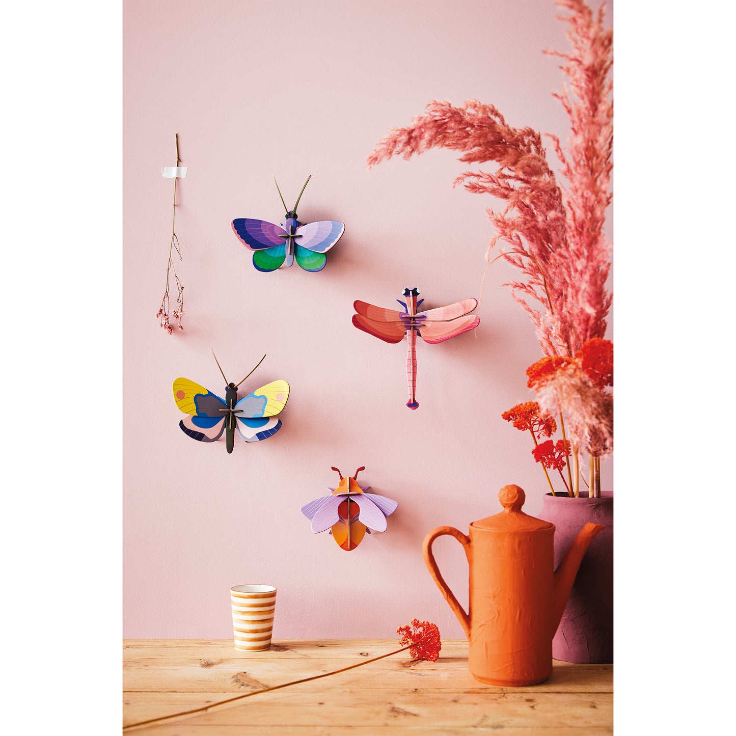 Studio ROOF - Wall Art - Yellow Monarch Butterfly