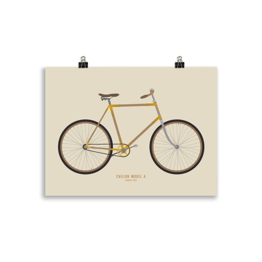 Poster Chiion Model A Fahrrad, 1922