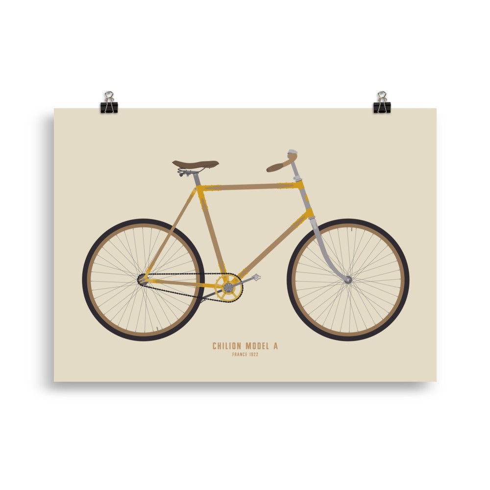 Poster Chiion Model A Fahrrad, 1922