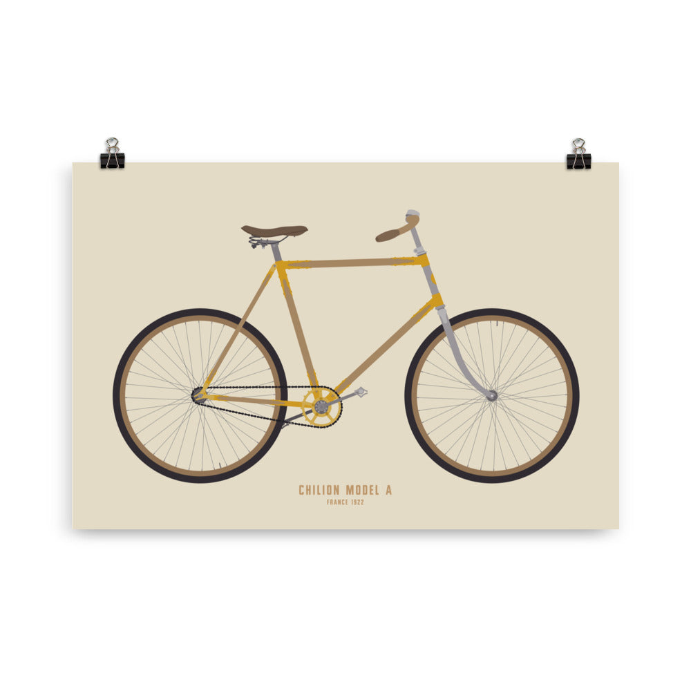 Poster Chiion Model A Fahrrad, 1922