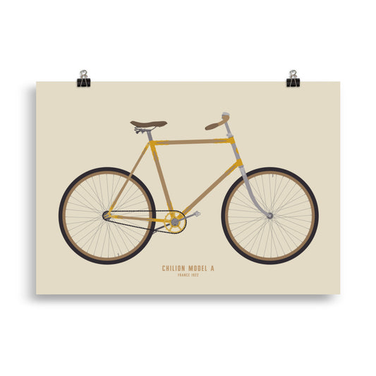 Poster Chiion Model A Fahrrad, 1922