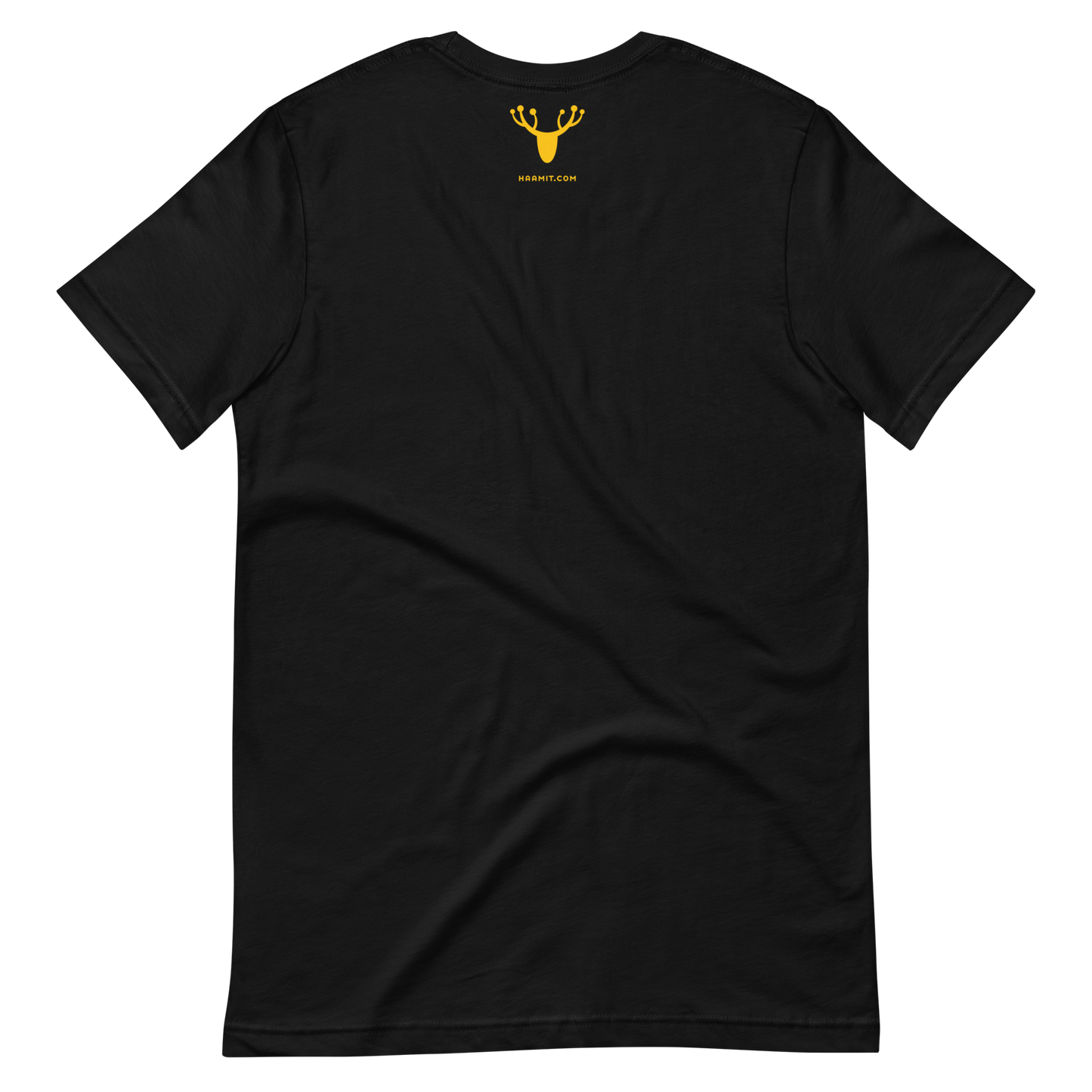 T-Shirt HAAMIT Rakete weiß/gelb
