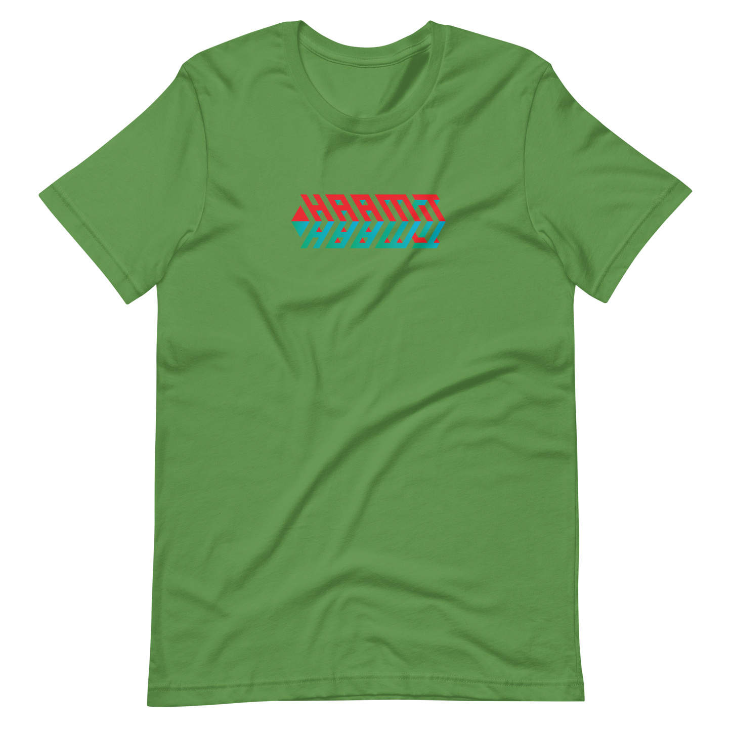 T-Shirt HAAMIT Rakete rot/blau melange