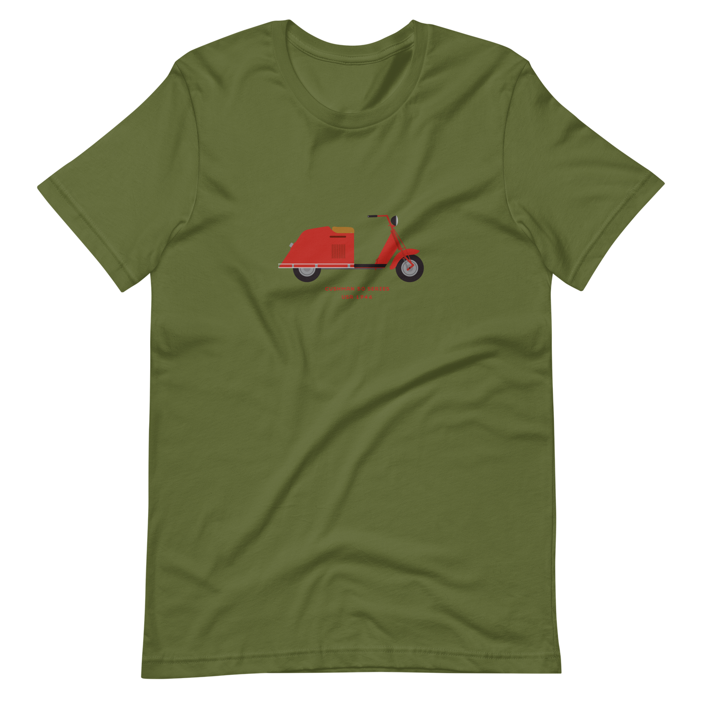 T-Shirt Scooter Cushman 50 Series, USA 1946