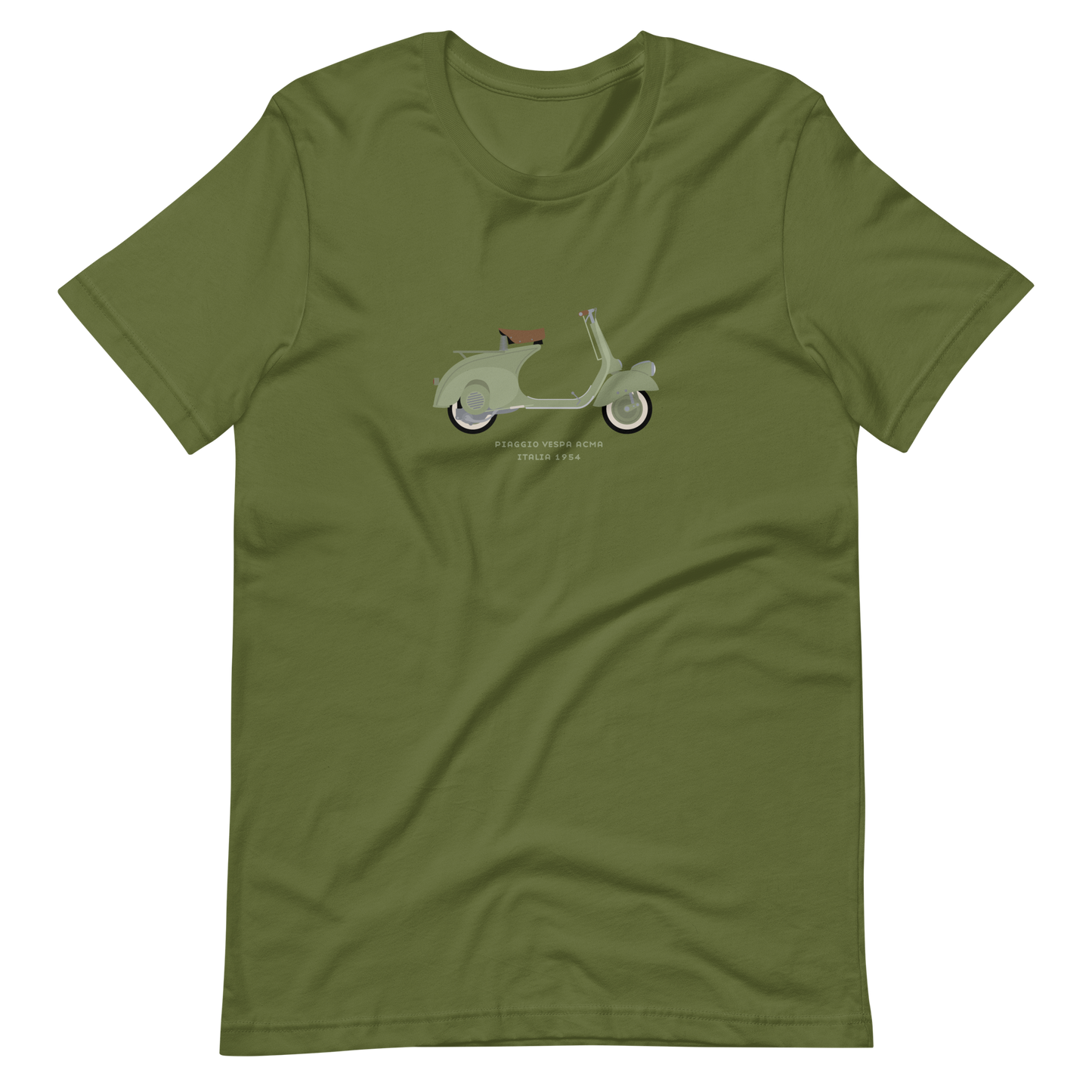 T-Shirt Scooter Piaggio Vespa ACMA, Italia 1954