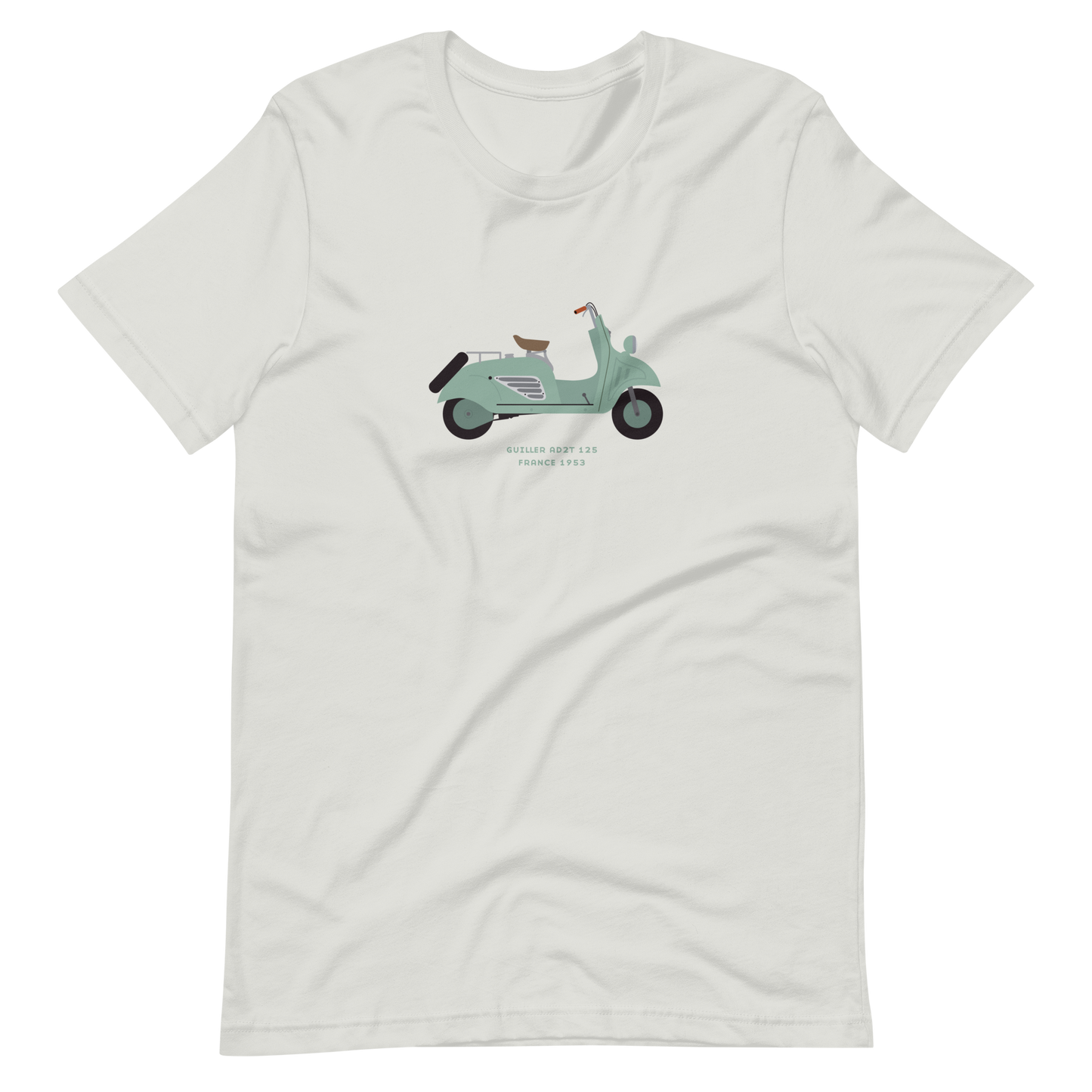 T-Shirt Scooter Guiller AD2T 125, France 1953
