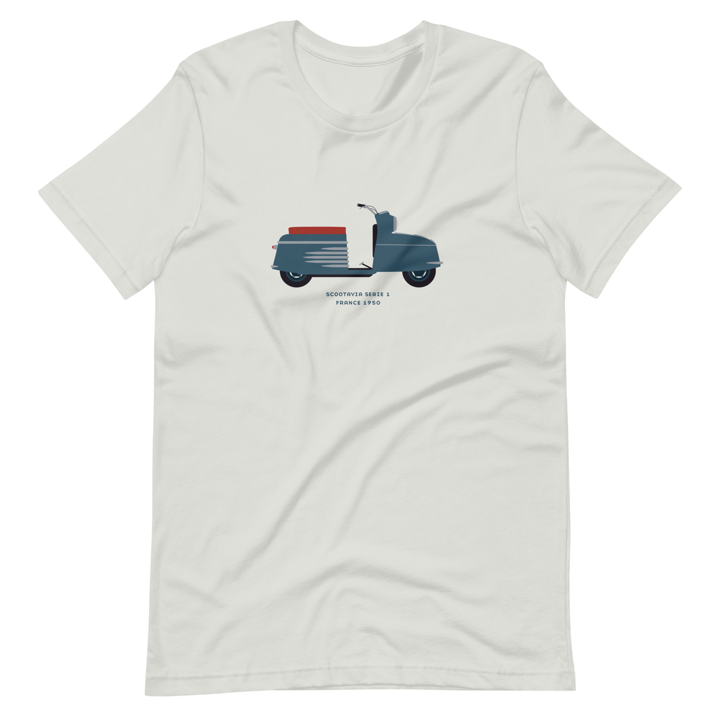 T-Shirt Scooter Scootavia Serie 1, France 1950