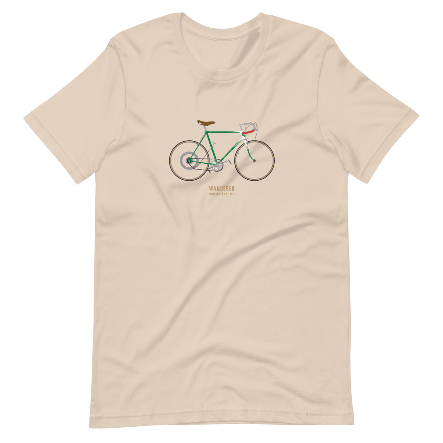 T-Shirt Wanderer Fahrrad, Chemnitz 1920