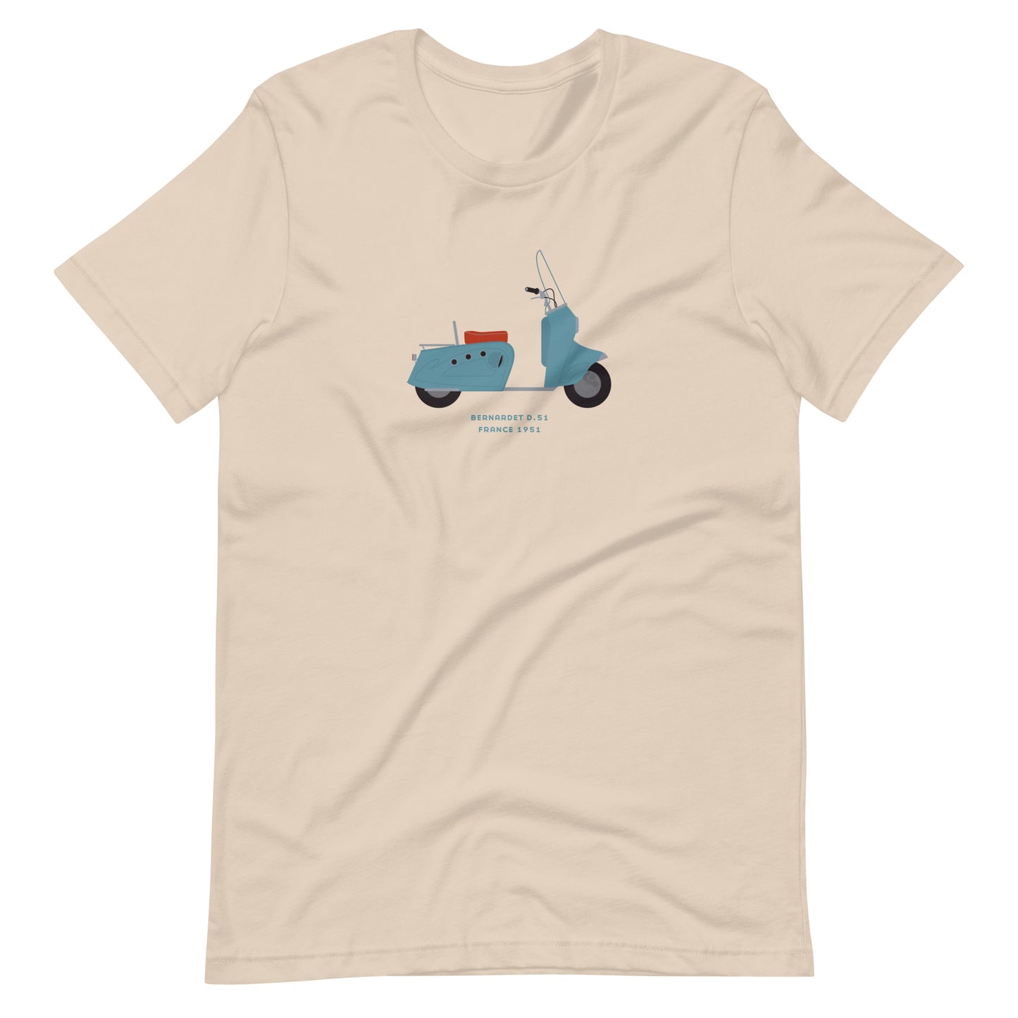 T-Shirt Scooter Bernardet D.51, France 1951