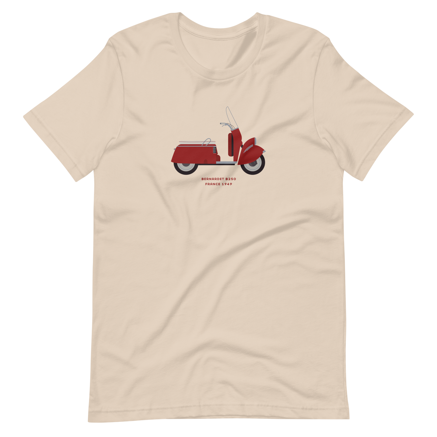 T-Shirt Scooter Bernardet B250, France 1949