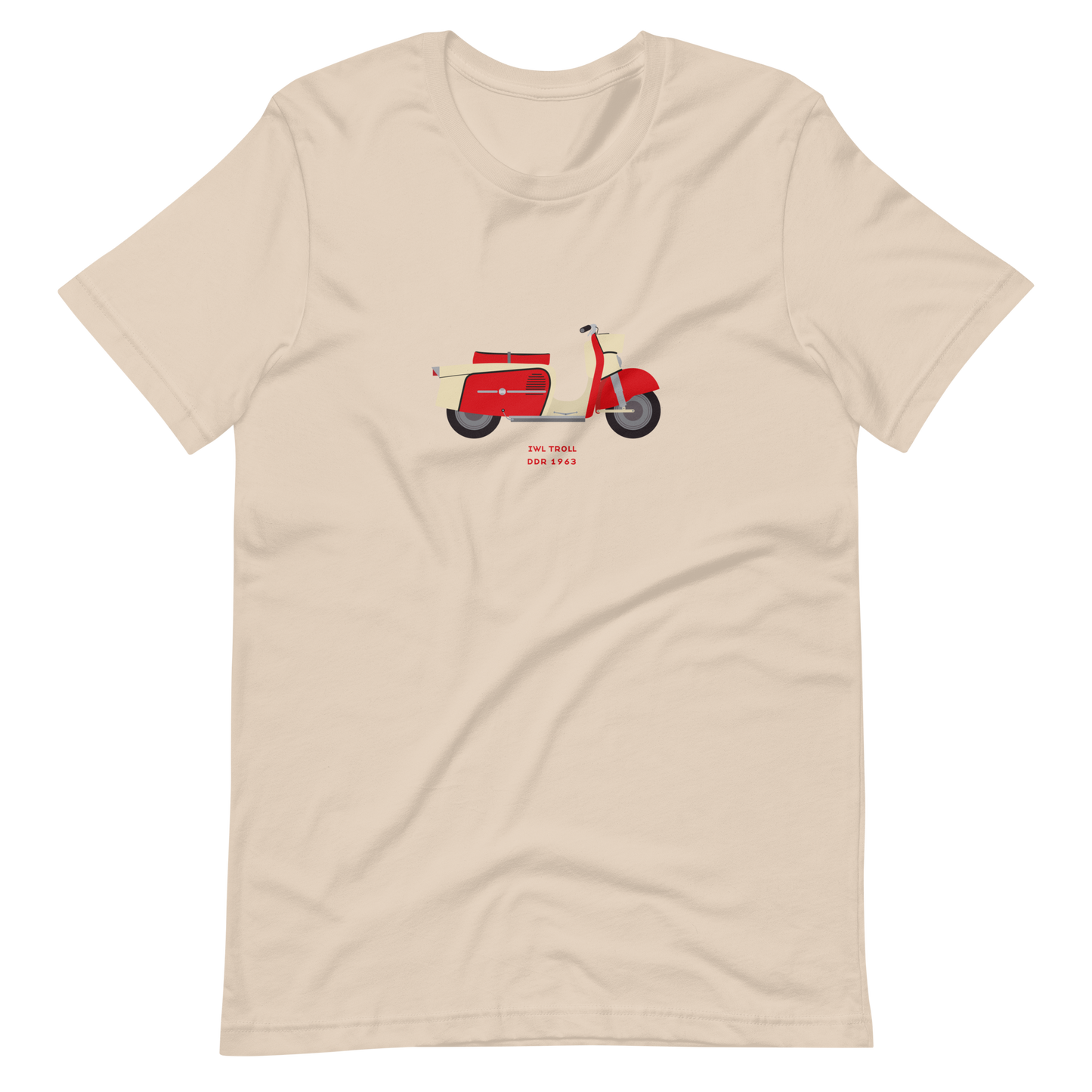 T-Shirt Scooter IWL Troll, DDR 1963