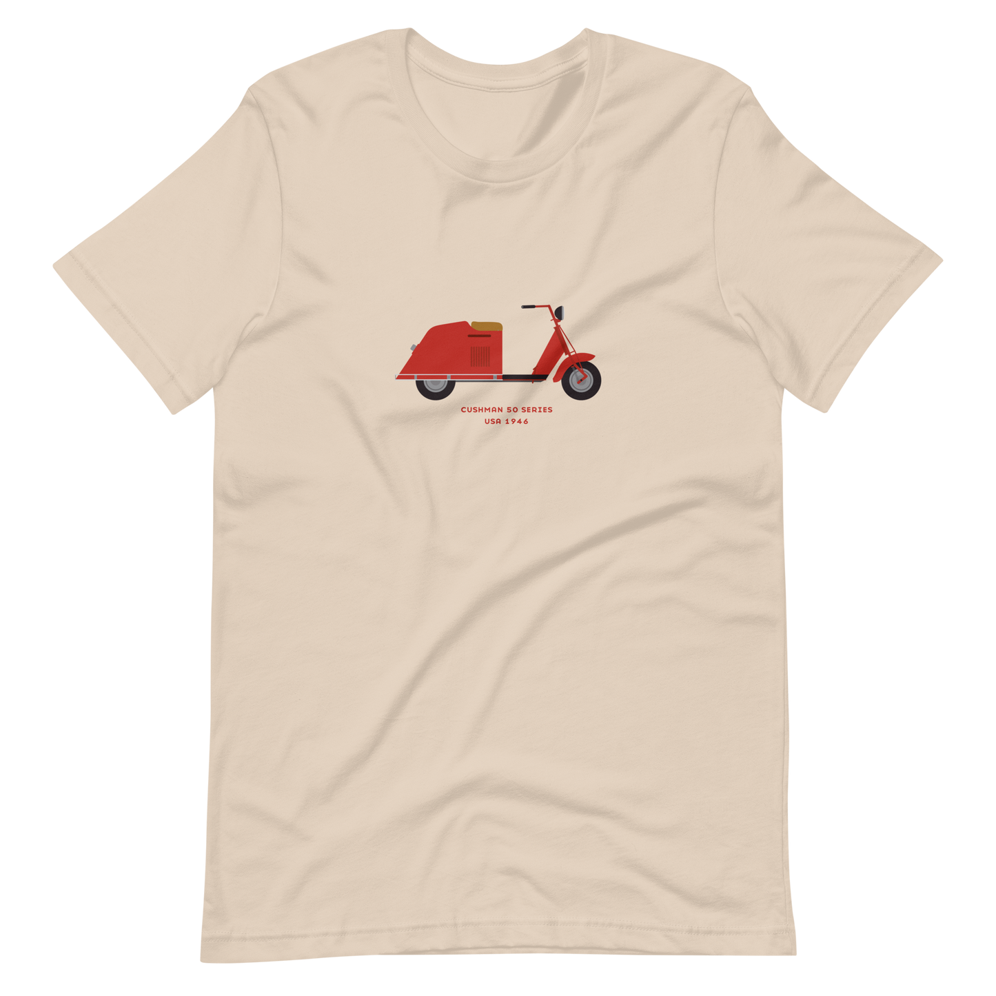 T-Shirt Scooter Cushman 50 Series, USA 1946