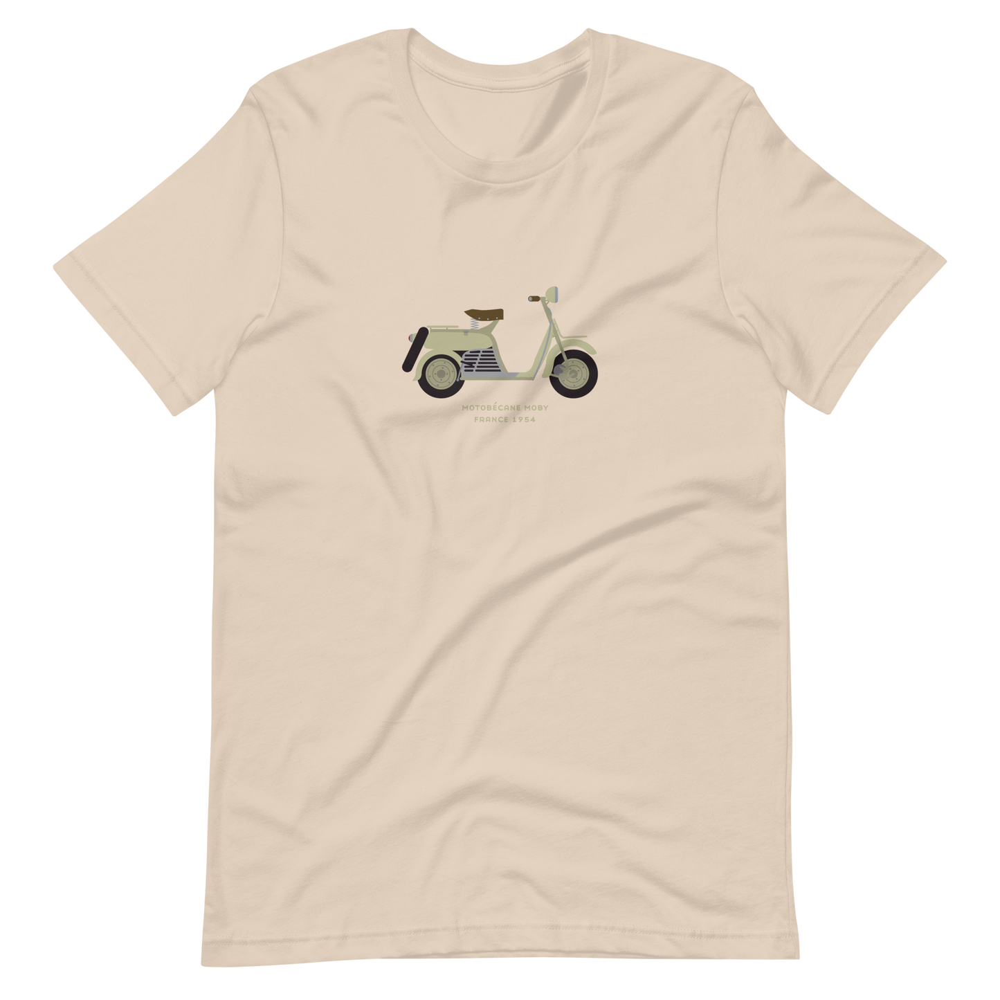 T-Shirt Scooter Motobécane Moby, France 1954