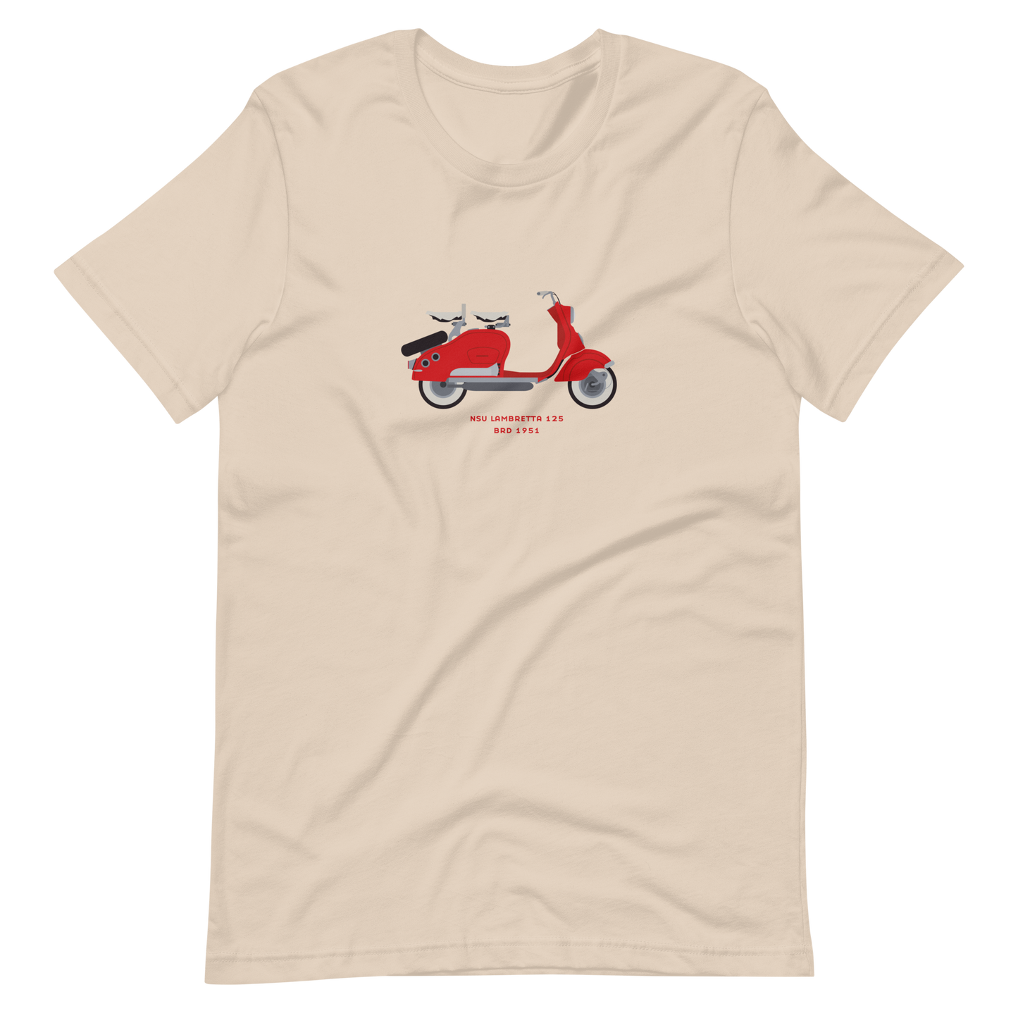 T-Shirt Scooter NSU Lambretta 125, BRD 1951