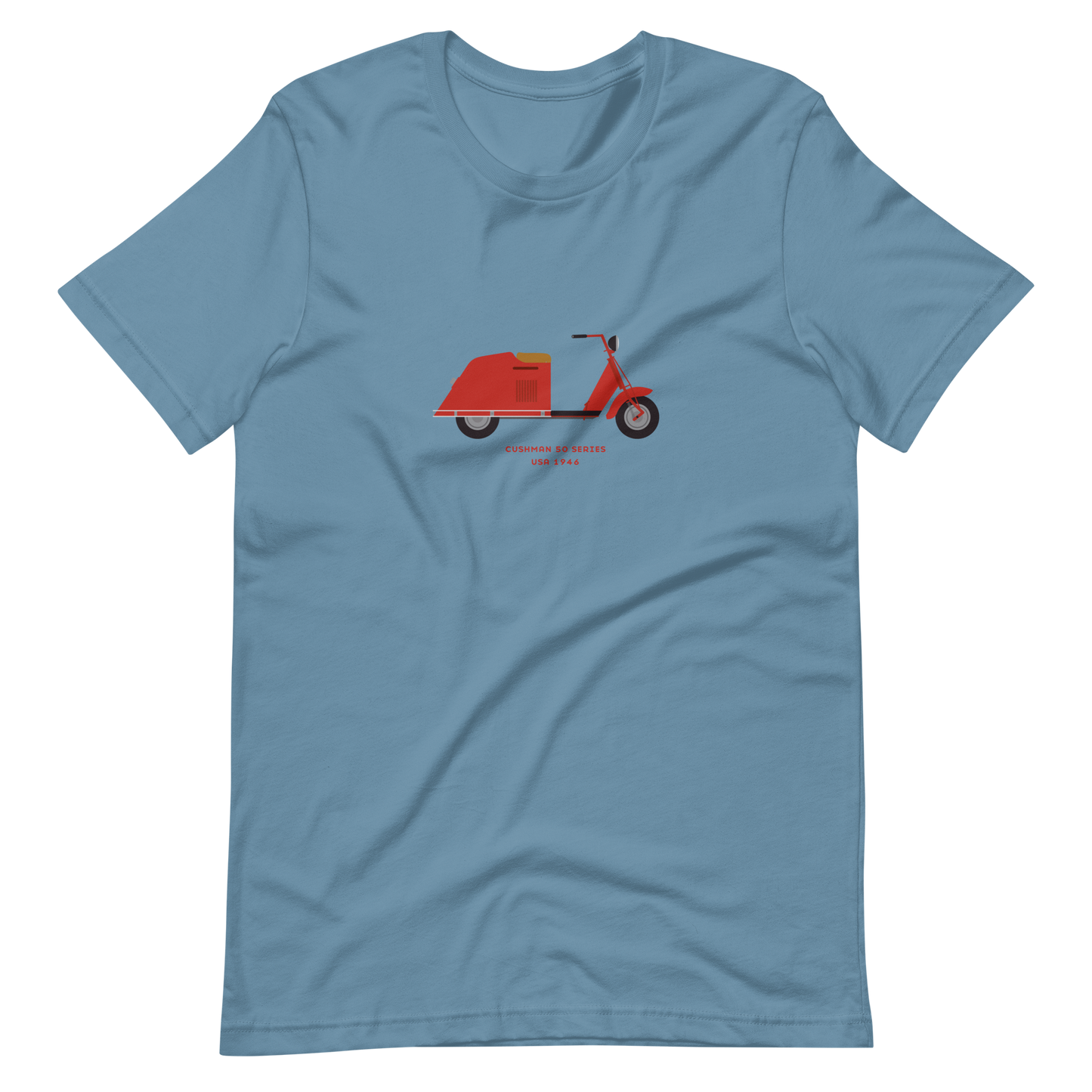 T-Shirt Scooter Cushman 50 Series, USA 1946