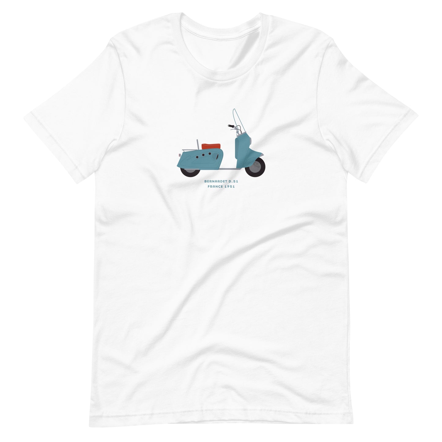 T-Shirt Scooter Bernardet D.51, France 1951