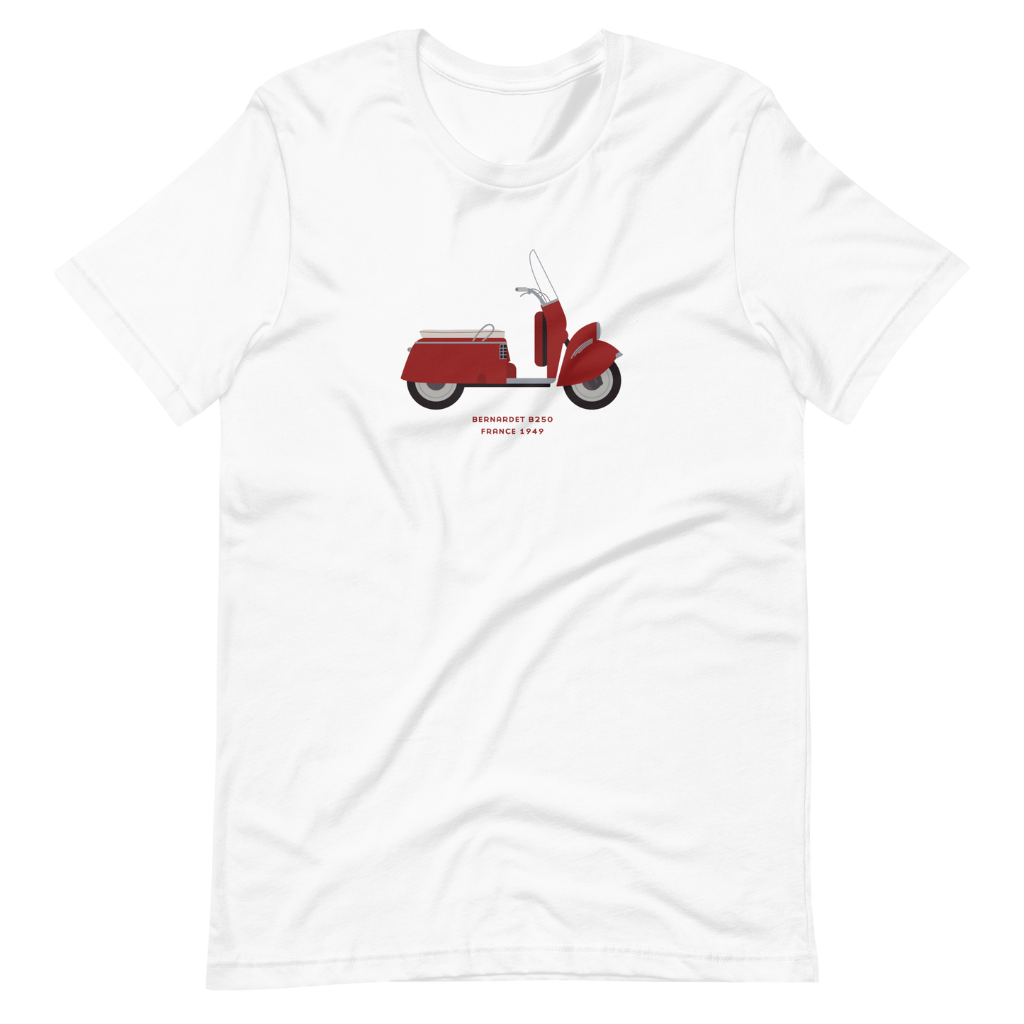 T-Shirt Scooter Bernardet B250, France 1949