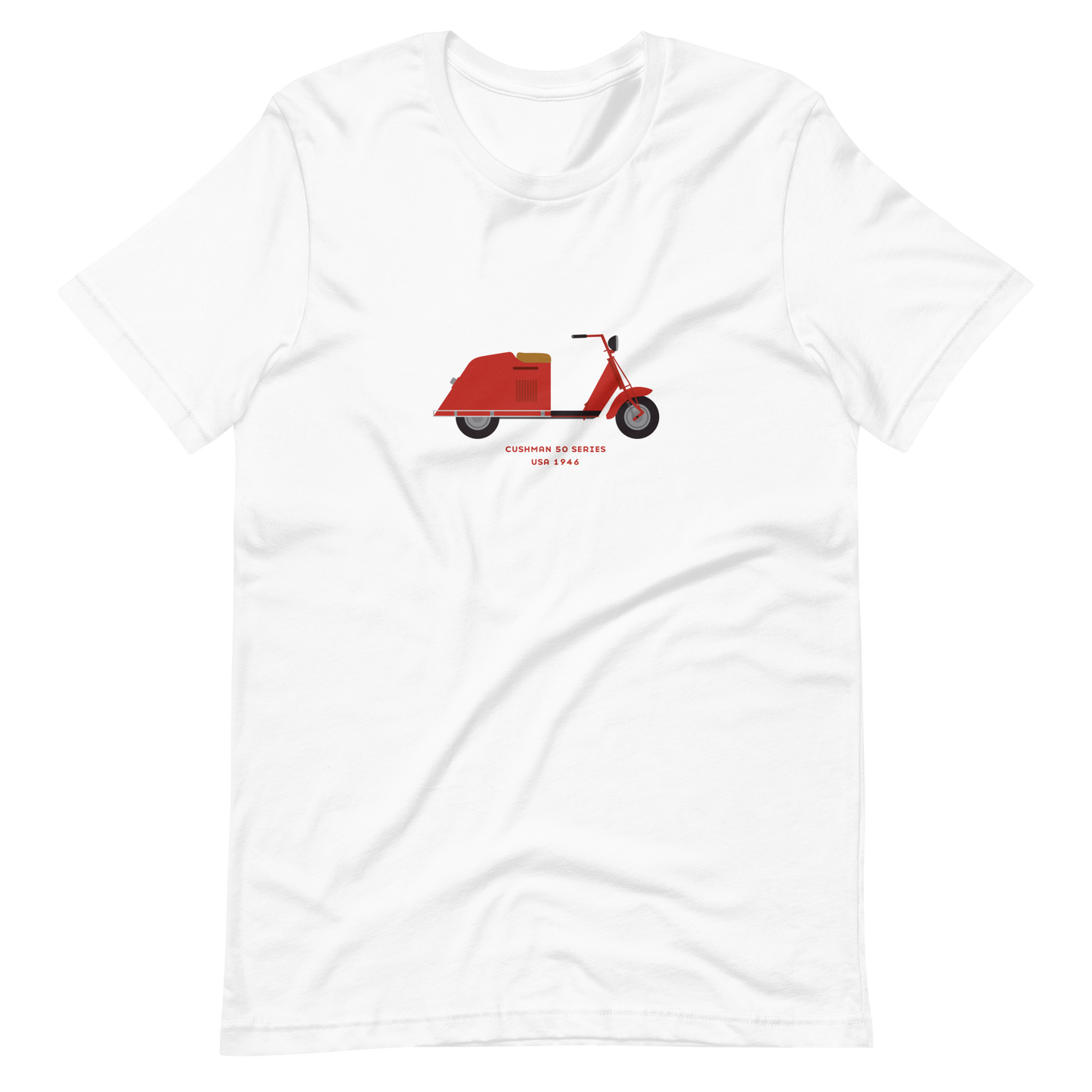 T-Shirt Scooter Cushman 50 Series, USA 1946