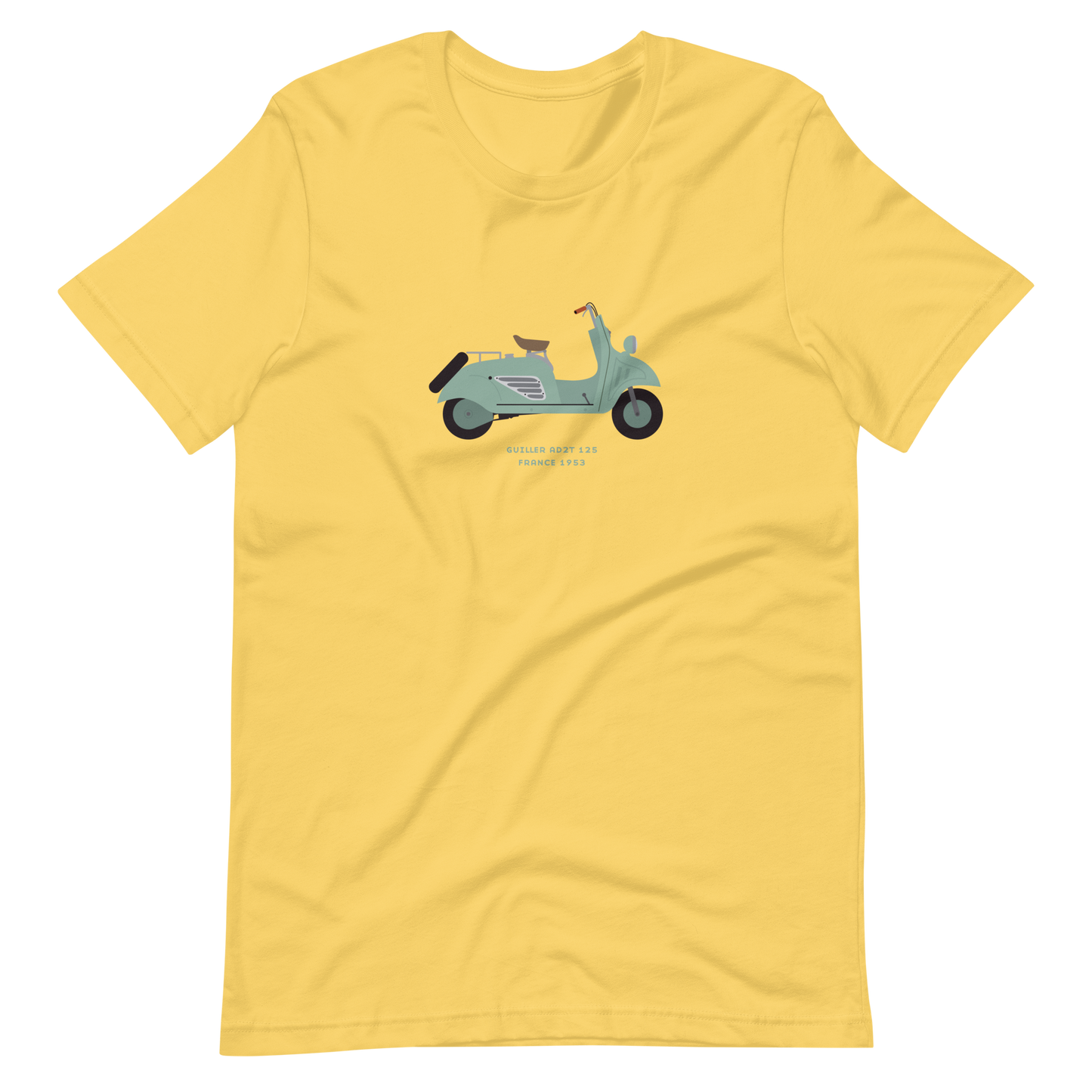 T-Shirt Scooter Guiller AD2T 125, France 1953